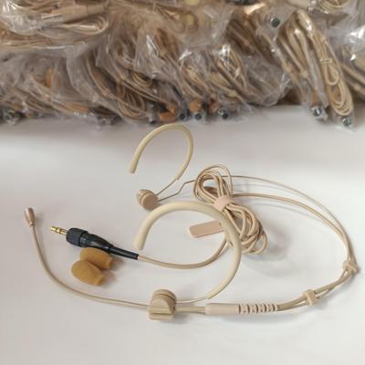 耳挂式头戴麦克风话筒适用森海大疆罗德谛听无线直播录音演出耳麦