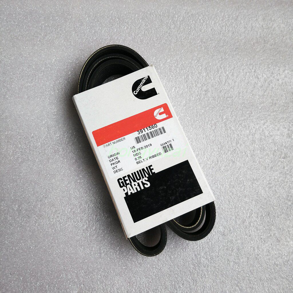 DCEC东风康明斯6BTAA5.9发动机风扇皮带3911560汽车配件