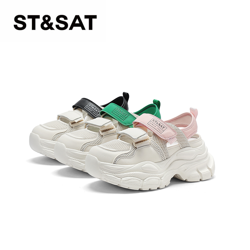 星期六增高厚底时尚百搭凉鞋女