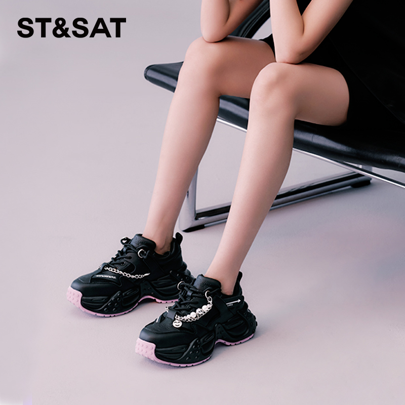 星期六厚底增高休闲运动老爹鞋