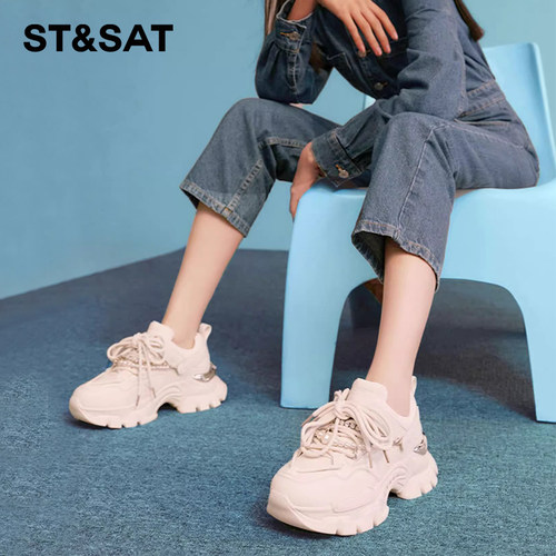 星期六厚底增高运动休闲老爹鞋