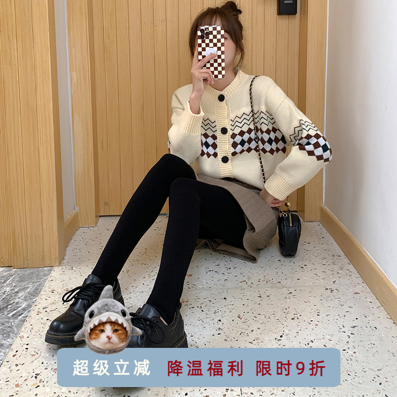 一条过冬加绒加厚连裤袜