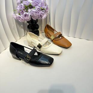 H89328三色新款 春夏玛丽珍扣带试试潮流女鞋