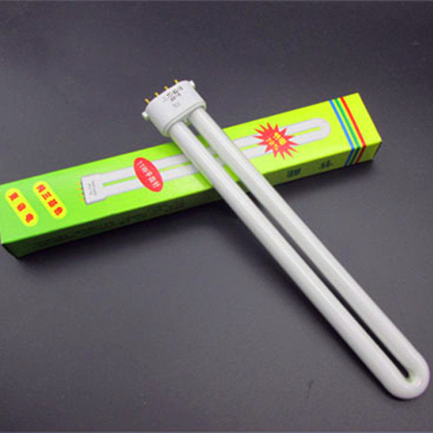 11w四平针h型u型四针灯管平四针台灯护眼灯管盈科良亮冠雅明可达