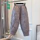2023秋冬新款 休闲哈伦裤 宽松显瘦 女百搭保暖通勤时尚 菱格羽绒棉裤