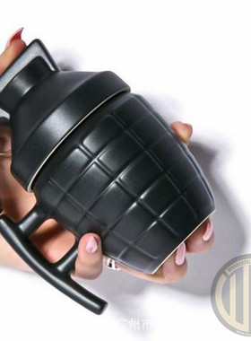 美利堅洋行進口LITTLE ARMORY戰車少女手榴彈馬克杯手雷咖啡杯