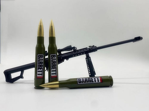 美利堅洋行.50 CALIBER SHOT戰術筆 巴雷特點五零口徑金属子彈筆