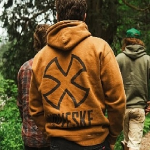 美利坚洋行NOVESKE官方订制350G重磅连帽卫衣美式复古宽松外套