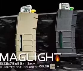 美利坚洋行文化创意5.56 PMAG造型打火机保护套