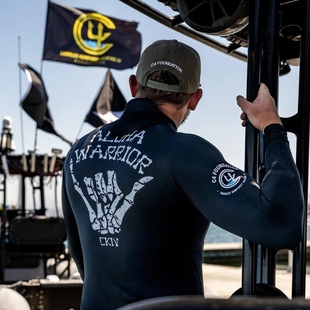 美利坚洋行ALOHA WARRIOR秋冬加绒保暖贴身长袖 面罩防风打底衫