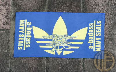 戰術沙灘巾 浴巾 13 NAVY SEALS BADASS