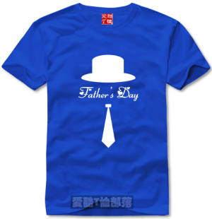 father 包邮 1件 day父亲节快乐节日礼物纪念T恤体恤文化衫 happy