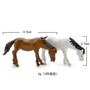 公仔多肉Zoo微景观园艺造景杂货小马苔藓百搭DIY手办日式 动物园