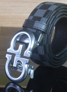 加长150cm男士G扣皮带真皮商务260斤胖子自动扣腰带青年时尚裤带