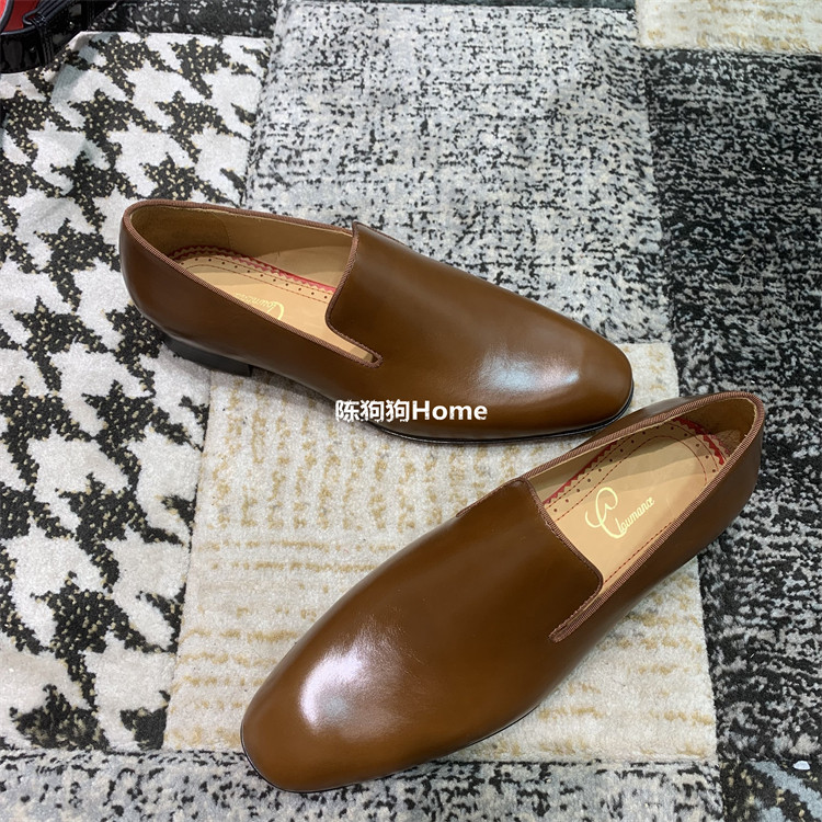 thumbnail for CLOUMANCE新款一脚蹬乐福鞋懒人鞋