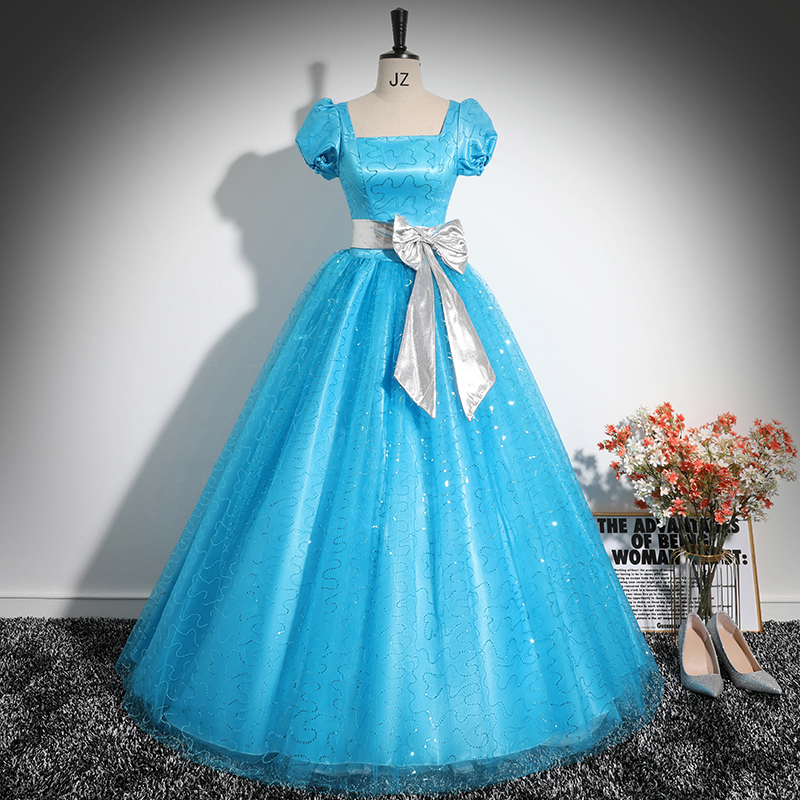 艺考礼服蓬蓬裙长款独唱声乐优雅