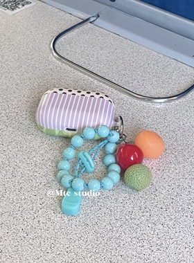 韩国进口~时尚美学摩登夏日时髦小众韩系适用AirPods4/airpods1/2无线蓝牙耳机保护套airpods pro2/3/4保护壳