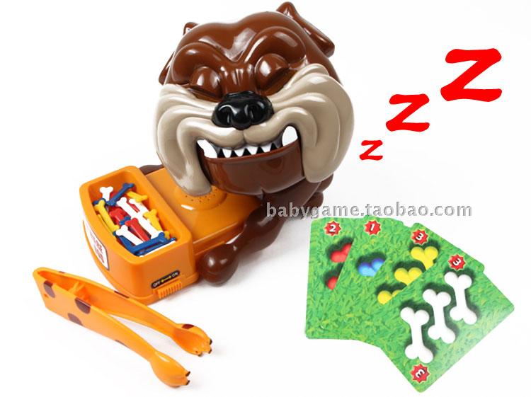 低幼桌游小心恶犬烧脑 创意搞笑整蛊玩具 桌面游戏亲子玩具