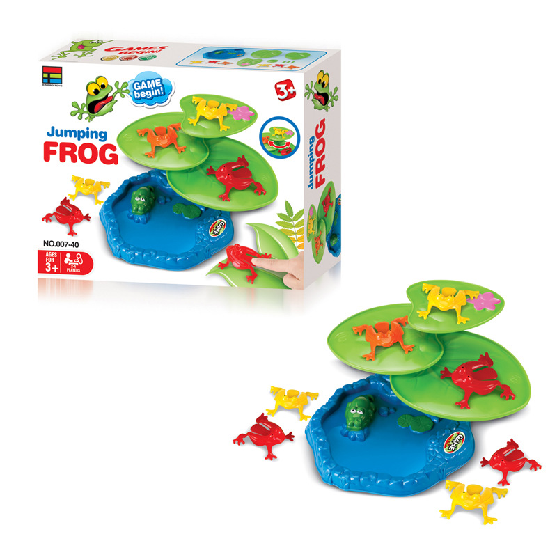 青蛙弹跳桌面亲子互动儿童益智