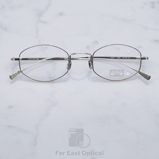 EYEVAN7285 1017眼镜架女纯钛眼镜框男款高级感可配近视镜片