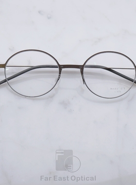MarkusT近视镜架L1074眼镜德国轻薄纯钛椭圆框鹅蛋近视镜男女镜框