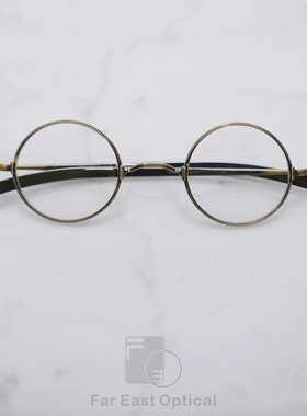 日本手工眼镜架万年龟KameManNen KMN772 时尚复古金属框架眼镜