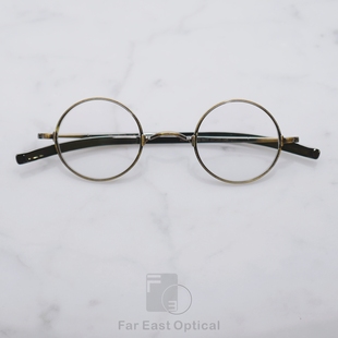 日本手工眼镜架万年龟KameManNen KMN772 时尚复古金属框架眼镜