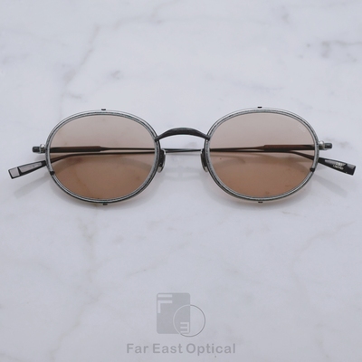 EYEVAN 7285 804新款墨镜书呆子款椭圆形时尚复古文艺 可换镜片