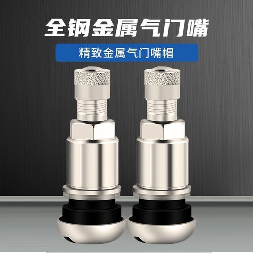 轮胎不锈钢防爆气门嘴真空胎充气