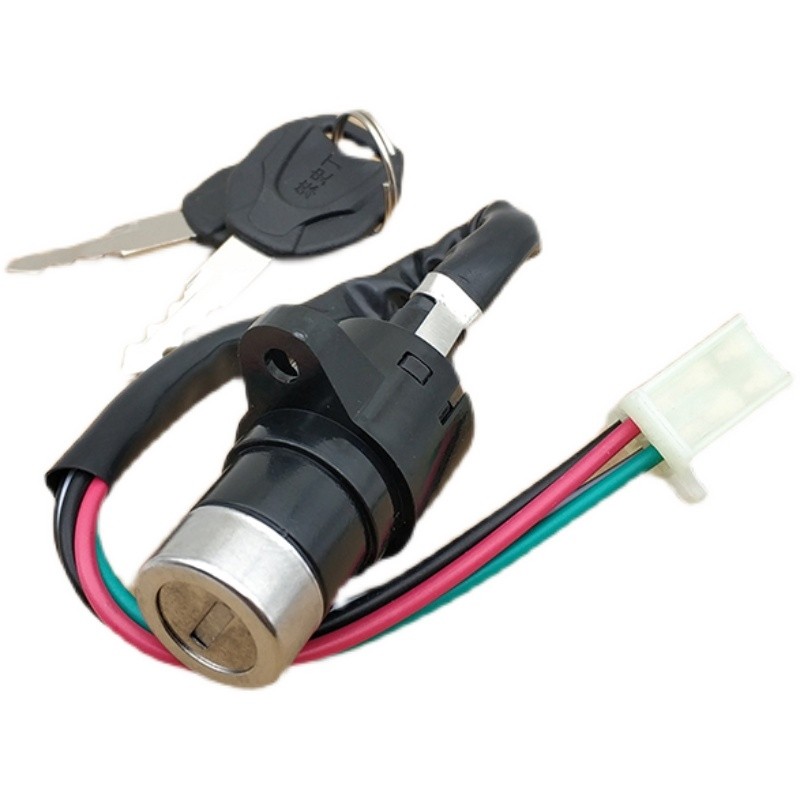适用林海雅马哈摩托车LYM110-2禧发套锁点火开关电门锁 C8全车锁