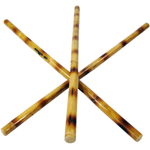 广州响牌菲律宾魔杖藤棍短棍烧花纹咏春拳实木棍天然藤条藤木原杆