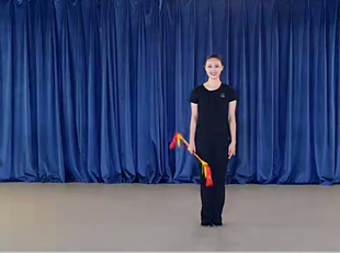 中国民族民间舞新版考级九级 3《金花遍地开》白族舞蹈考级霸王鞭