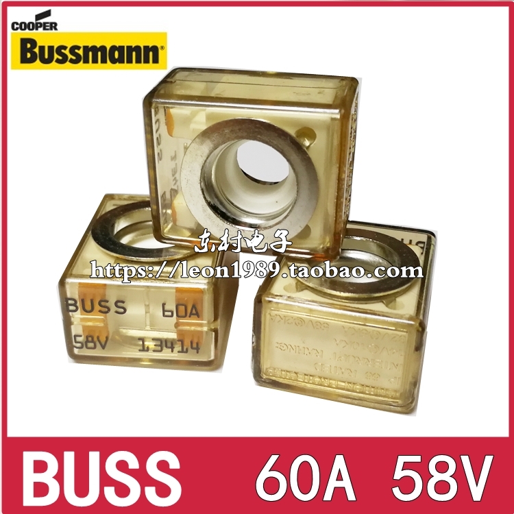 BUSSMANN汽车蓄电池保险丝 BUSS MRBF-060-60A-CH 32V/58V 100A