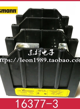 美国Bussmann熔断器分接线 16377-3 16376-3 16375-3 600V 570A