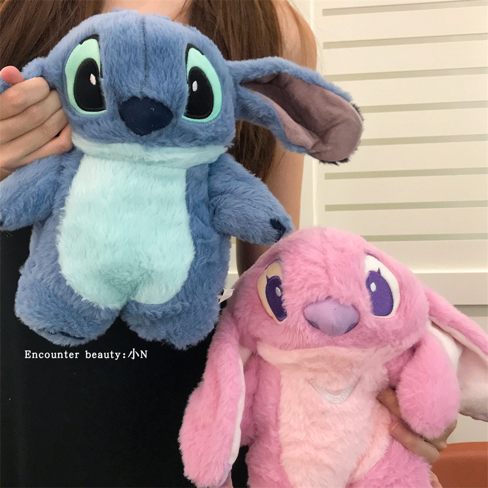 史迪仔ins风卡通女生热水袋毛绒