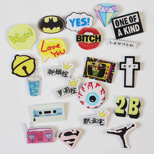 Broche femme en plexiglas - Ref 1170637 Image 3