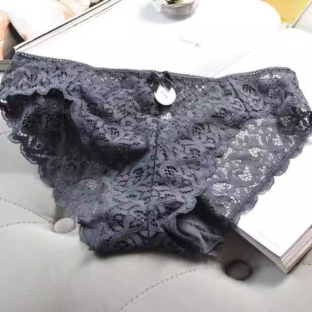 性感蕾丝三角内裤女透视镂空花边中腰包臀大码全蕾丝内裤,女士内衣/男士内衣/家居服,女三角裤,淘宝优惠券,粉丝福利购,淘宝优惠卷