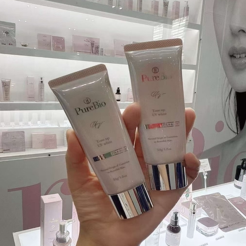 日本purebio镁b隔离防shai霜50g