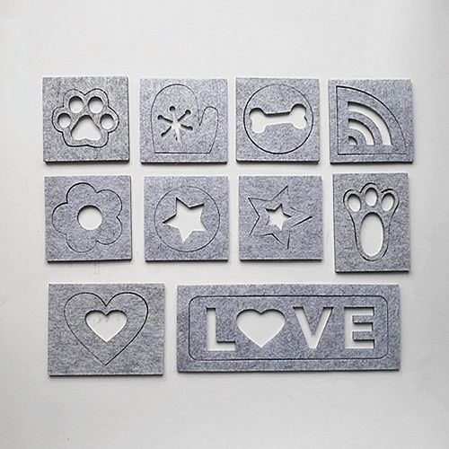 羊毛毡戳戳乐手工diy刺绣