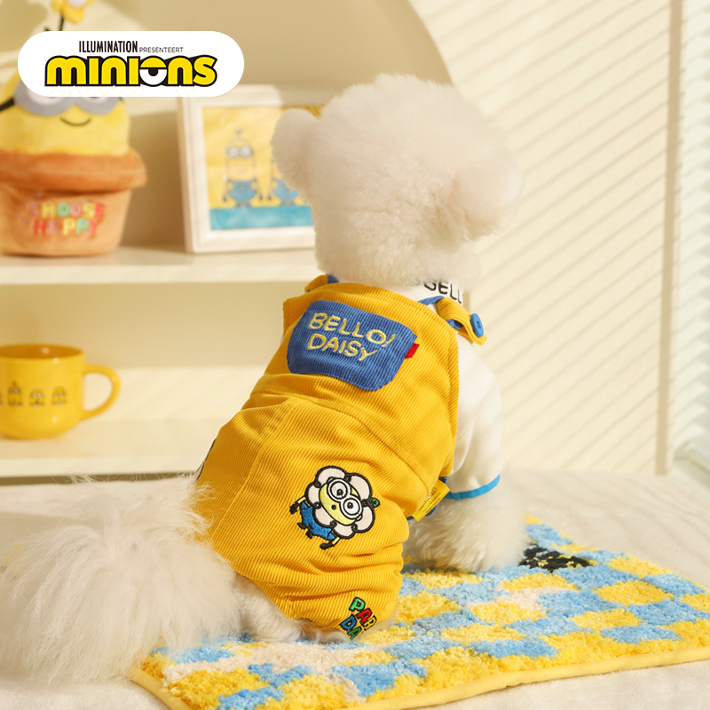 HOOPET宠物小黄人背带裤