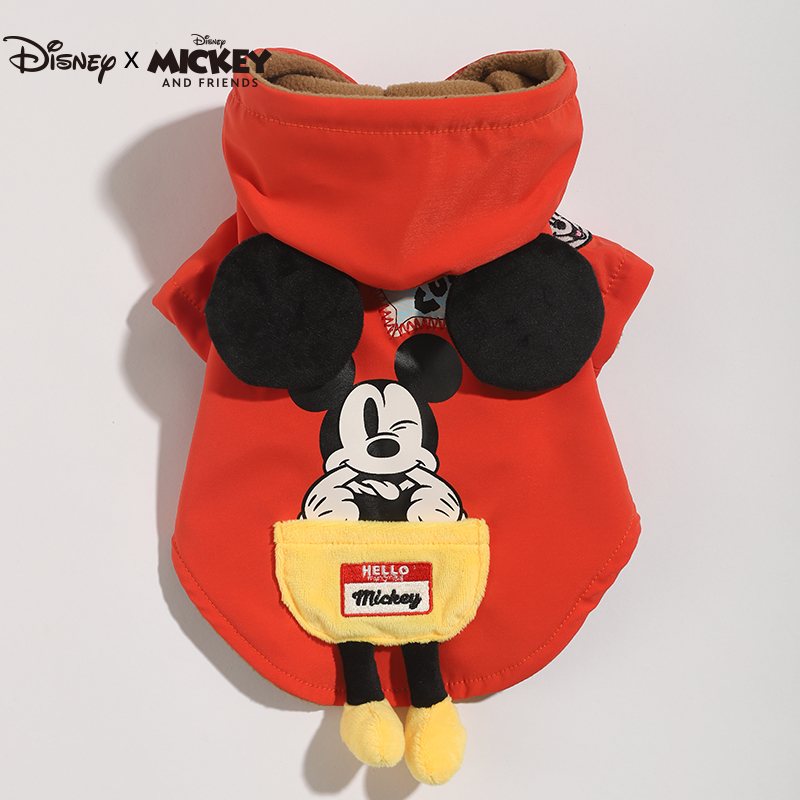 Disney/迪士尼米奇加绒防风衣服