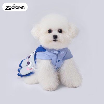 迪士尼疯狂动物城系列小狗cos裙子朱迪尼克春夏可爱洛丽塔公主裙