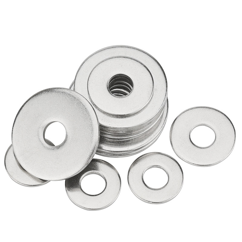 304不钢平锈垫片圆形加大加厚螺丝介子金属垫圈m3m4m5m6m8m10-m36