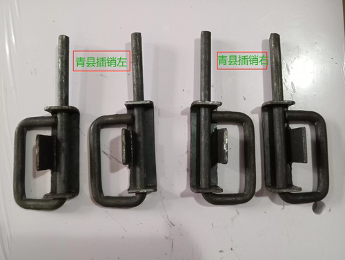 工位器具门框铁箱框焊接护手插销圆钢焊接门栓插闩弹簧定位销止销