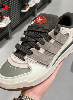 阿迪达斯三叶草男女鞋2025冬新款休闲复古篮球风板鞋运动鞋JP9212
