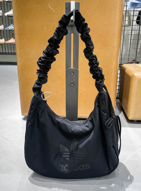 ADIDAS阿迪达斯三叶草女包2025冬款时尚单肩包斜挎包拎包 JP0145