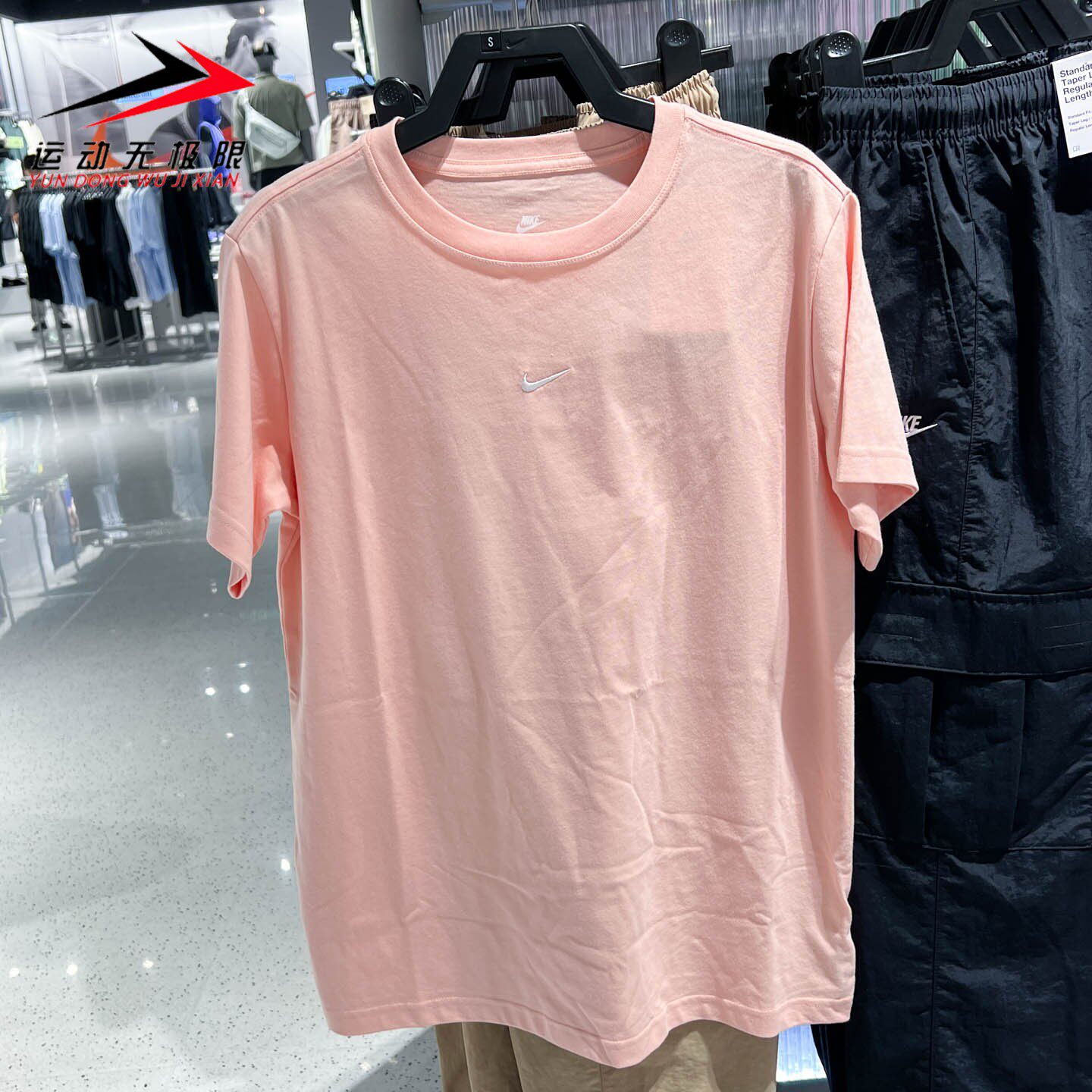 Nike耐克女装2026夏新款舒适简约运动休闲透气短袖T恤 IH7602-800