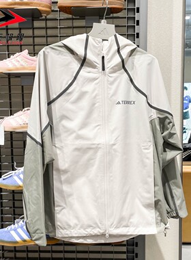 阿迪达斯男装2025秋新款NG CP HD JKT防风运动休闲夹克外套KC2342