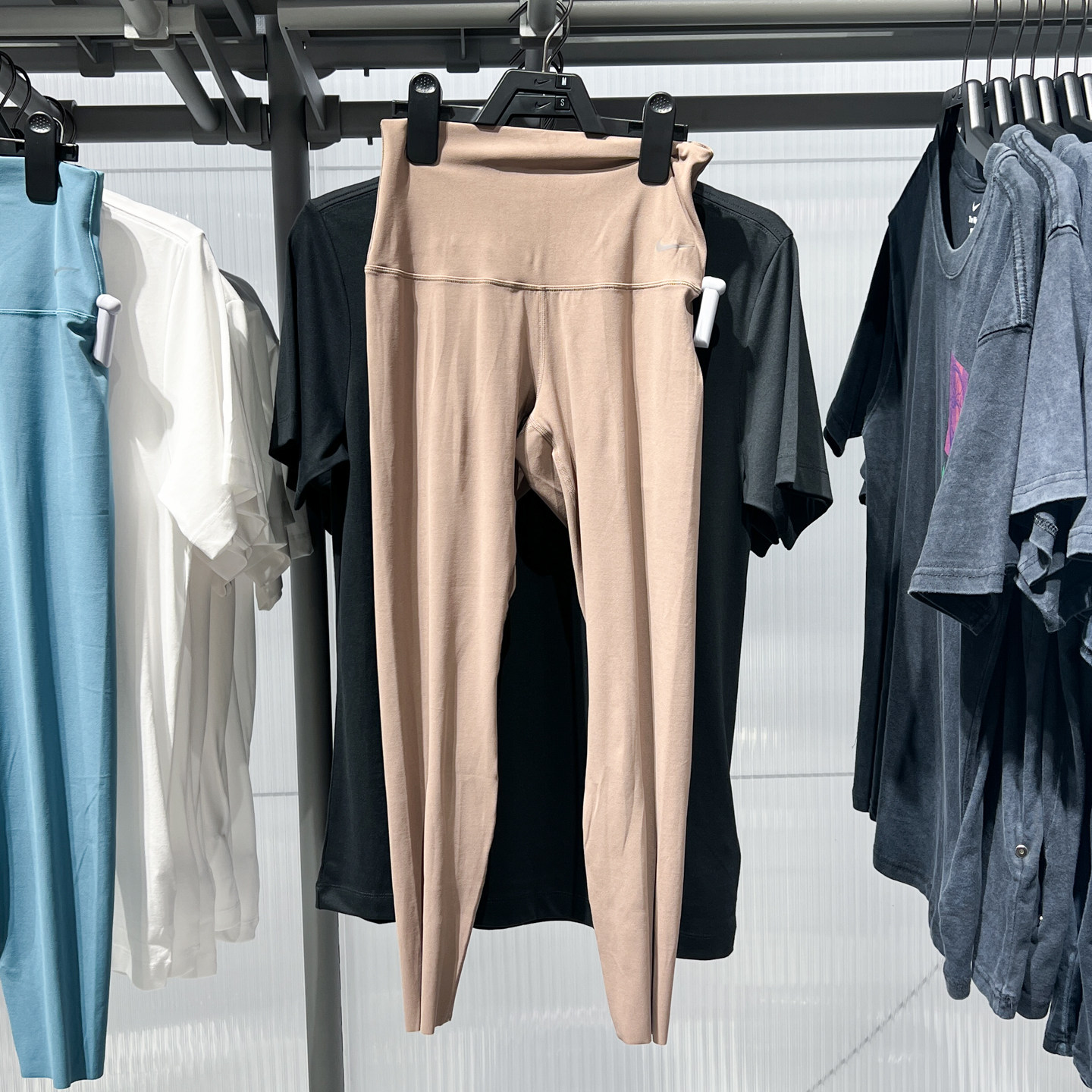 NIKE耐克女裤2025秋新款瑜伽训练跑步速干紧身运动长裤DQ6016-233