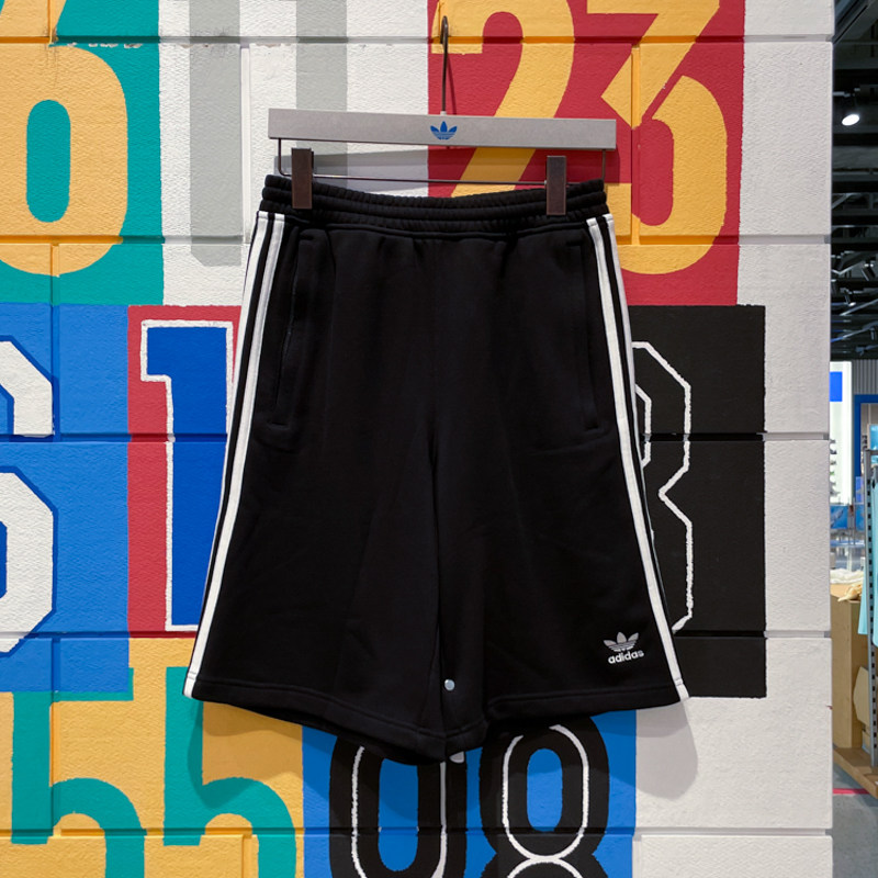 阿迪达斯男裤运动休闲透气